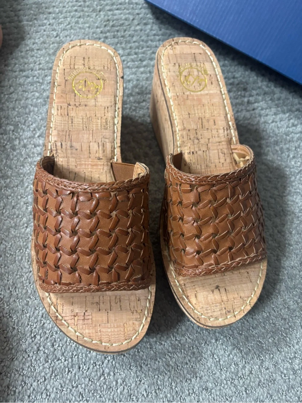 WHITE MOUNTAIN women ChargesWedge Sandal 9.5M brand new sift